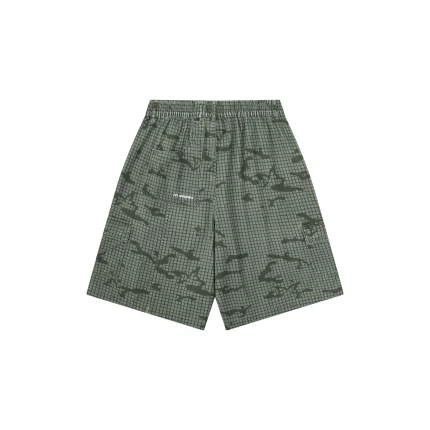 Mertra Grid Camo Shorts