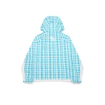 Mertra Asymmetrical Plaid Softshell (Blue)