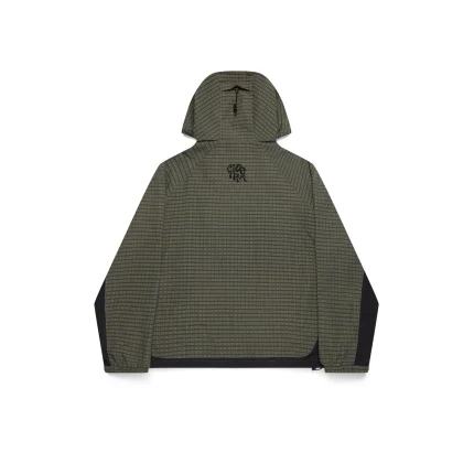 Mertra Asymmetrical Plaid Softshell (Green)