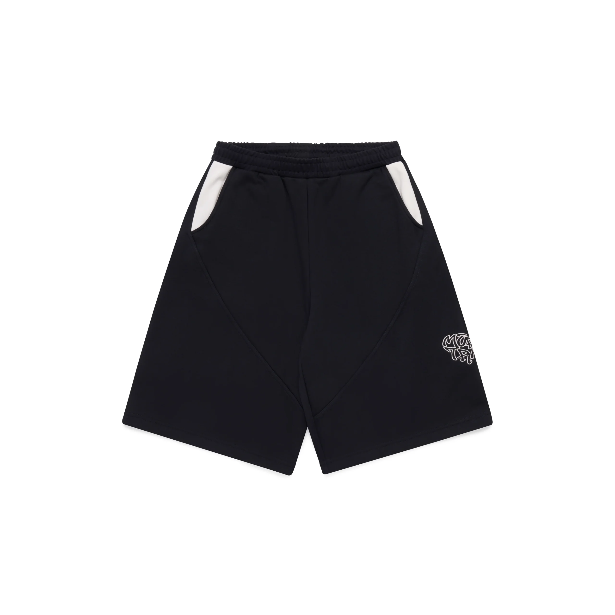Mertra Bigstep Shorts (Black,White) Mertra Bigstep Shorts (Black/White)