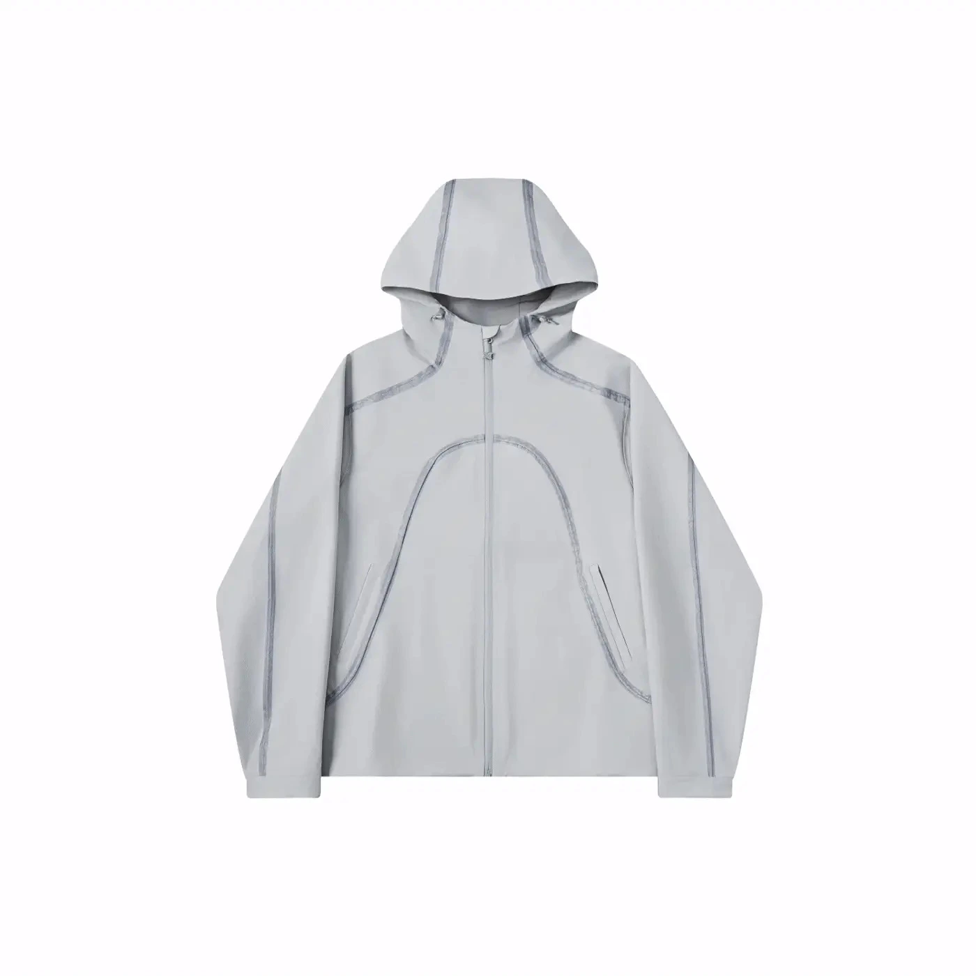 Mertra-Glow-In-The-Dark-Seam-Tape-Shell-Jacket-Black-Friday-New-Drop.webp Mertra Glow In The Dark Seam Tape Shell Jacket - Image 1