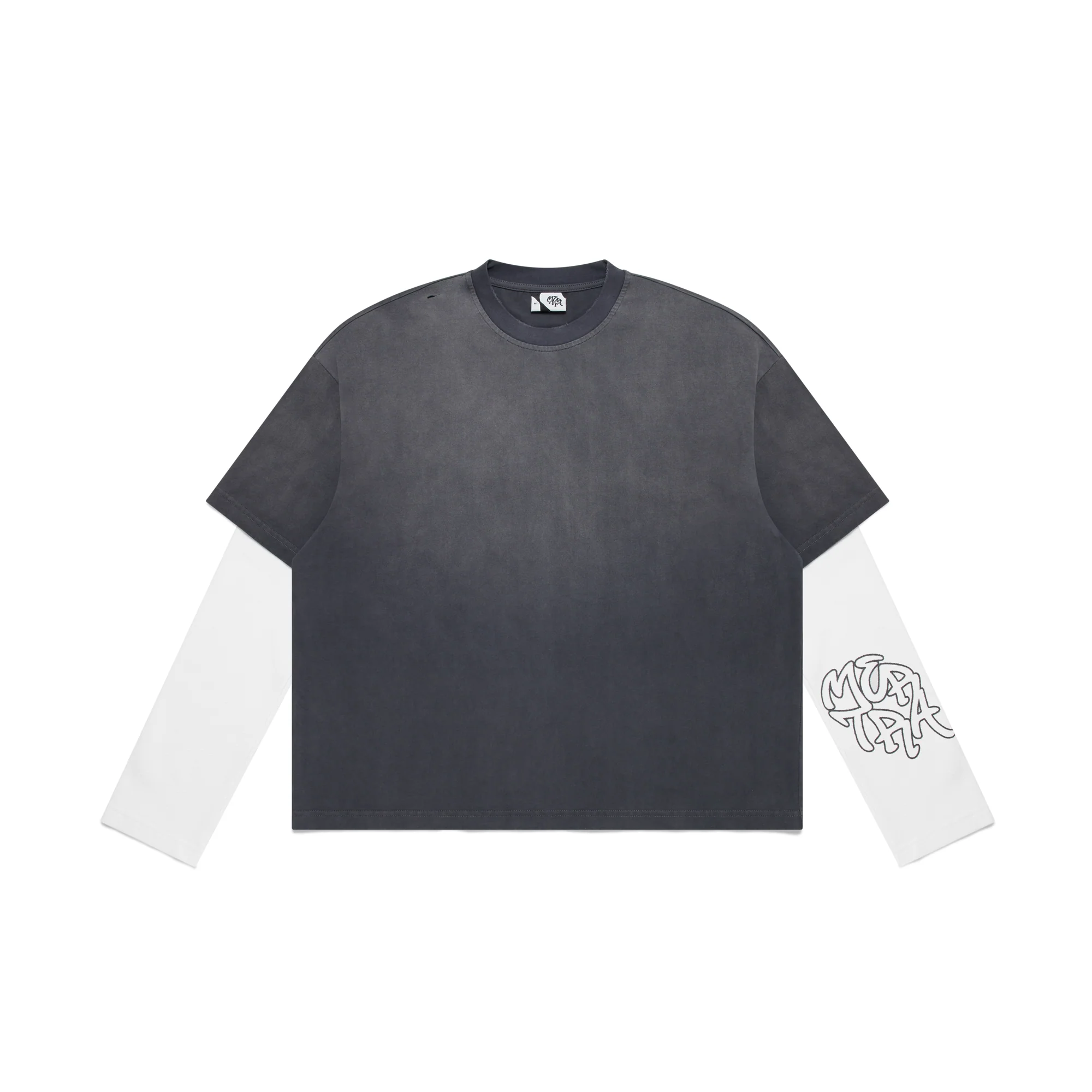 Mertra Layered Tee (Black) Mertra Layered Tee (Black)