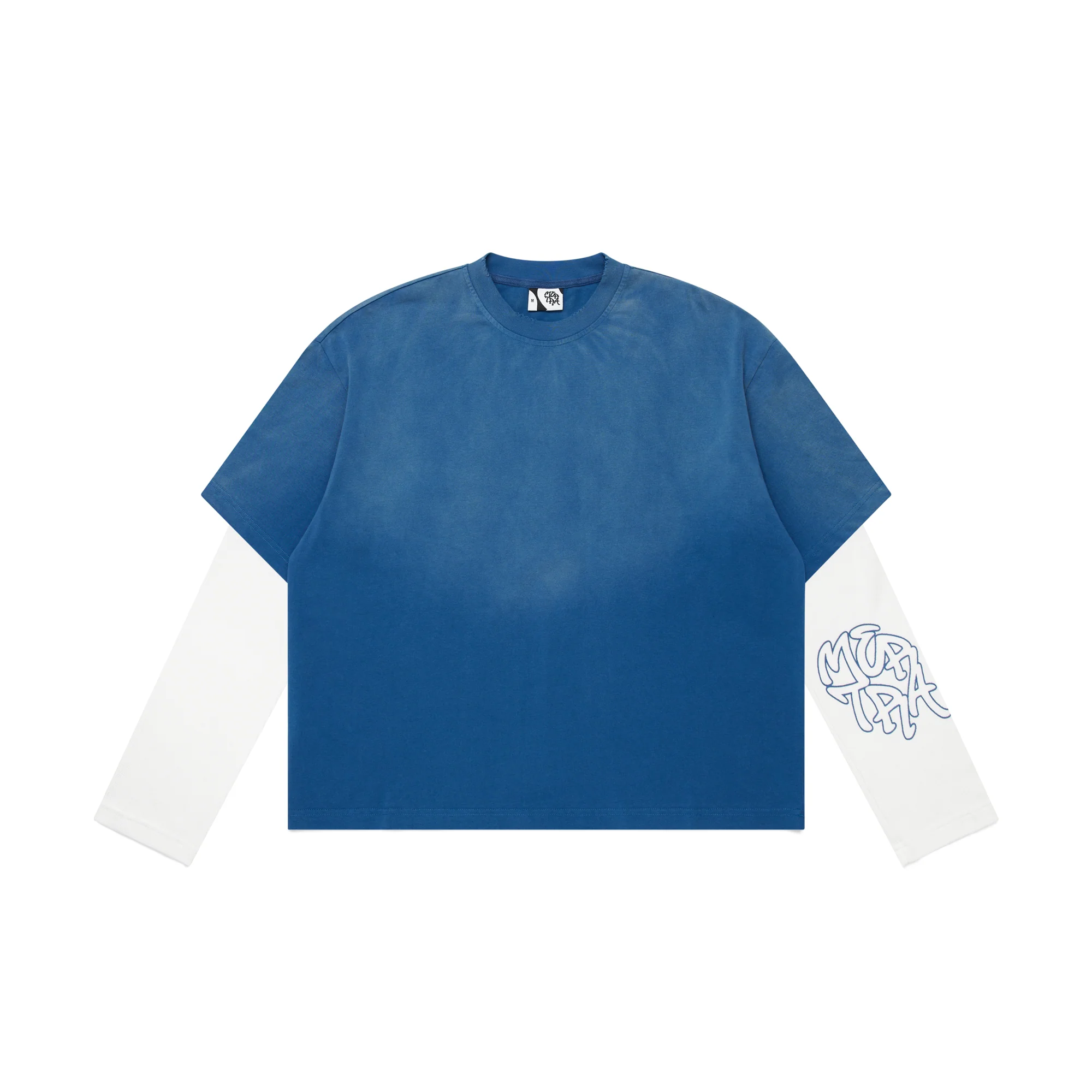 Mertra Layered Tee (Blue) Mertra Layered Tee (Blue)