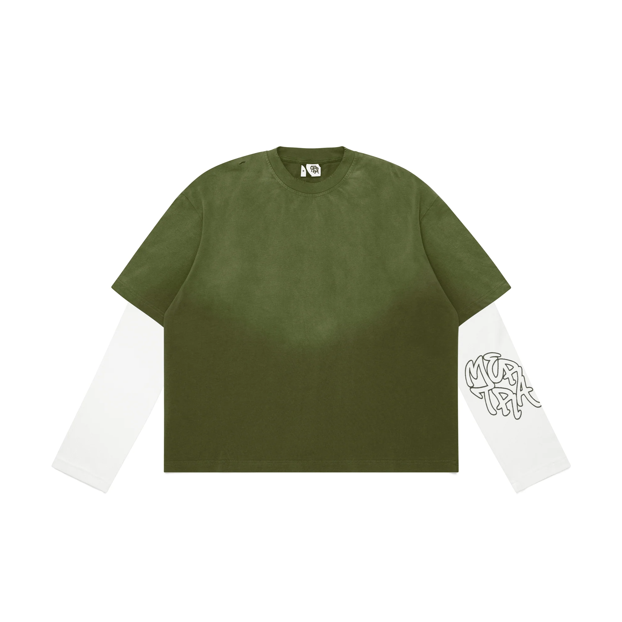 Mertra Layered Tee (Green) Mertra Layered Tee (Green)
