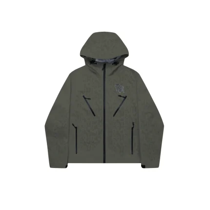 Mertra Monogram Shell Jacket (Green)