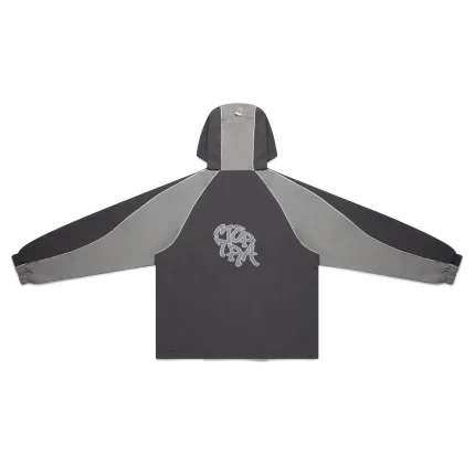 Mertra Nylon Track Jacket (Grey)