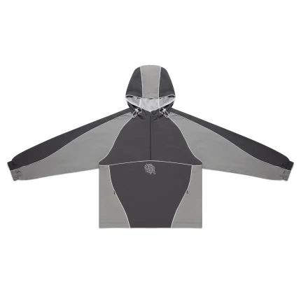 Mertra Nylon Track Jacket (Grey)