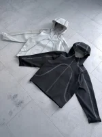 Mertra Glow In The Dark Seam Tape Shell Jacket - Image 4