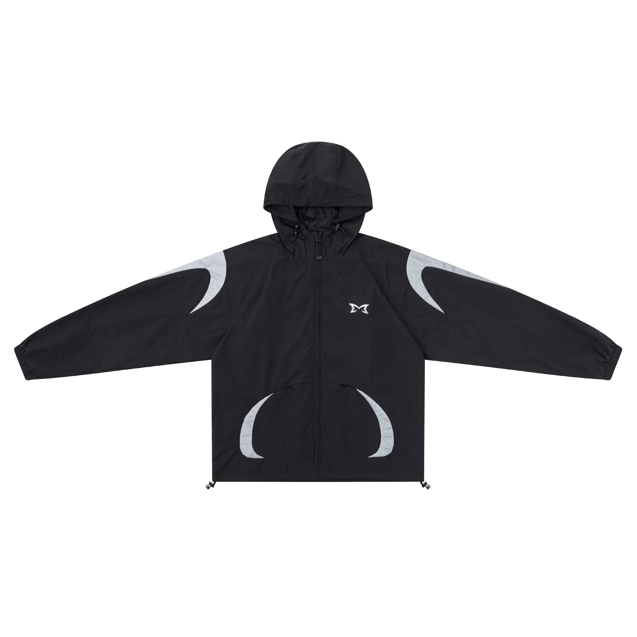 Mertra-Stealth-Reflective-Jacket-BlackGrey-Front-View-scaled-1.webp Mertra Stealth Reflective Jacket (Black/Grey) - Image 1
