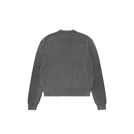 Mertra Waffle Knit (Washed Grey)