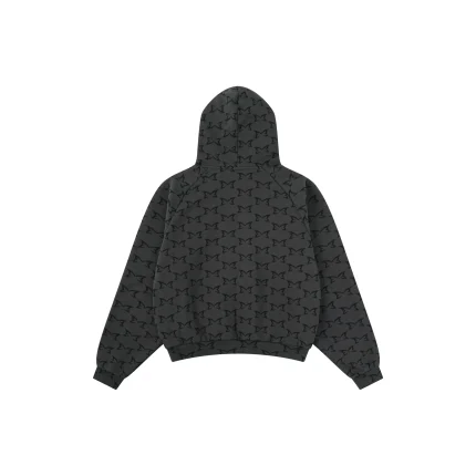 Mertra Monogram Hood (Dark Grey)