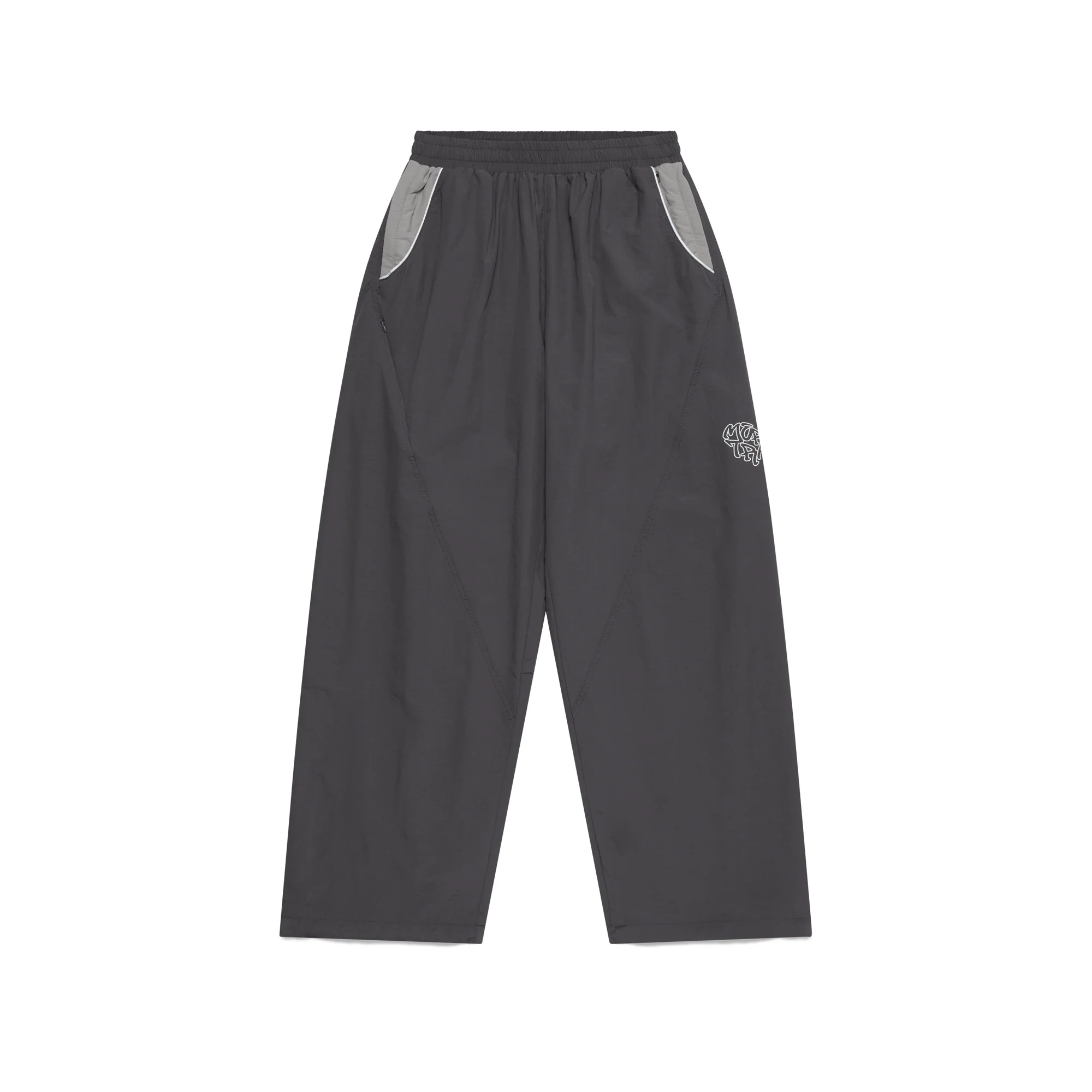 Nylon Track Pants (Grey) Mertra Nylon Track Pants (Grey)