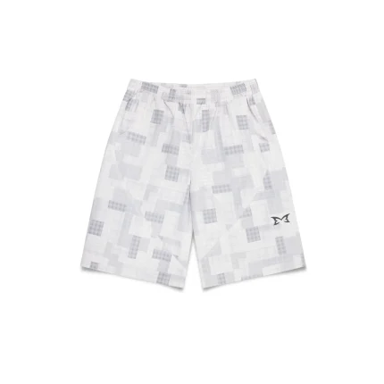Mertra Patchwork Plaid Shorts