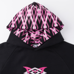 MERTRA x Umbro Warm Up Hood (Black/Pink) - Image 4