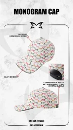 Mertra Monogram Canvas Cap
