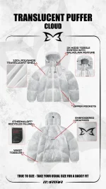 Mertra Translucent Puffer