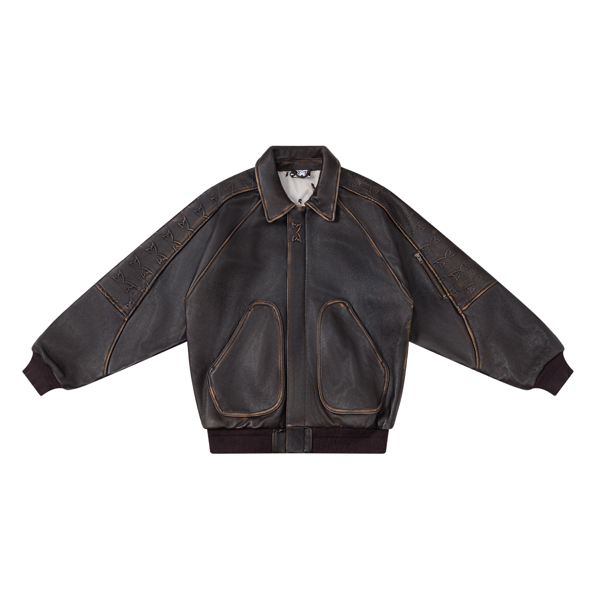 AGED_LEATHER_JACKET_ECOM_1_copy_3x_da06b181-5106-416c-9174-3200a5384f85 (2) Aged Leather Jacket (Brown) - Image 1