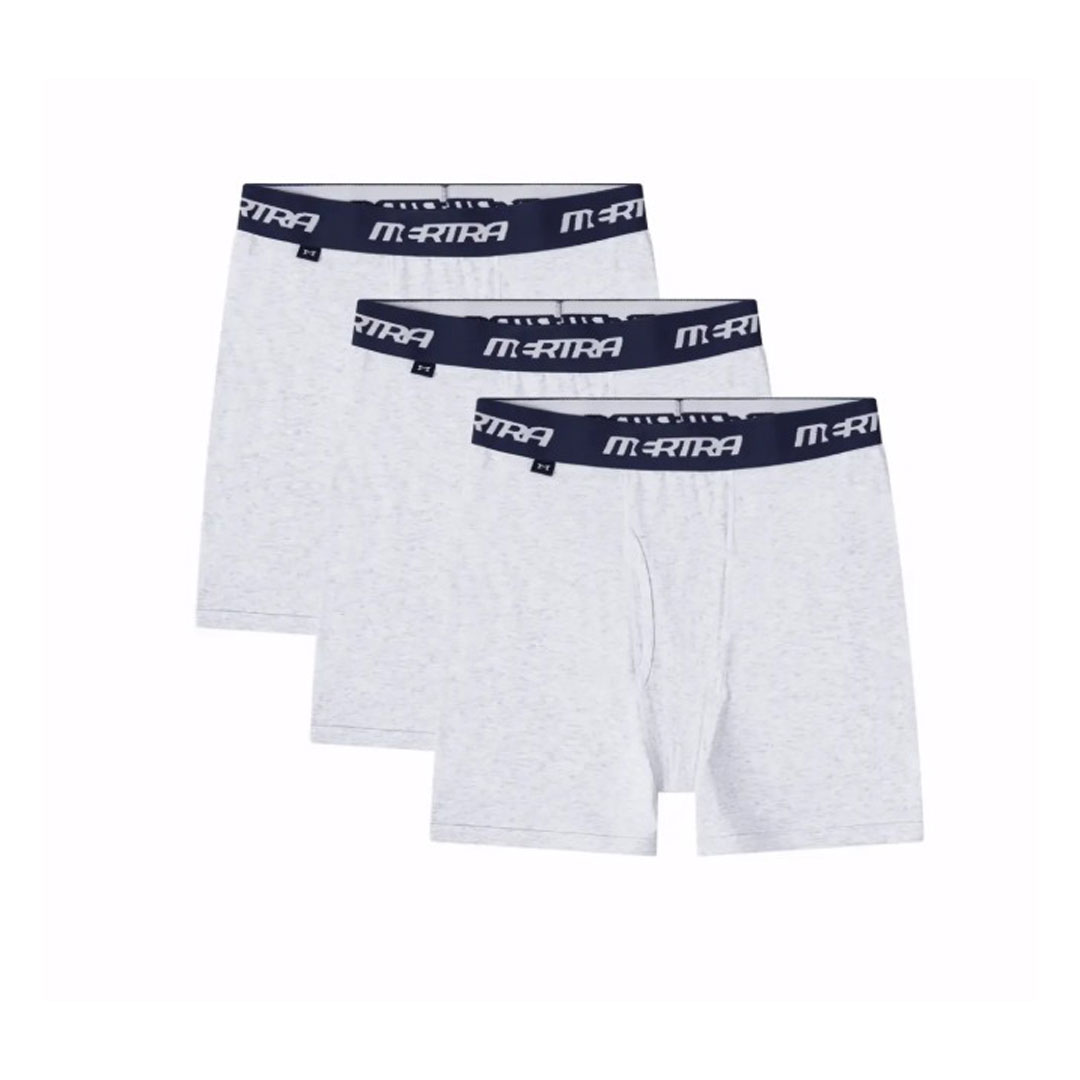 Untitled-1 MERTRA BOXERS GREY (3 PACKS) - Image 1