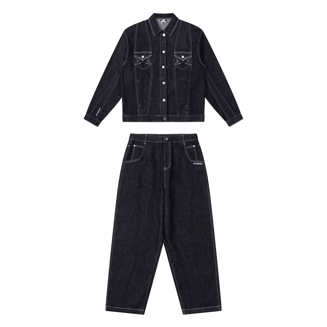 Untitled-2 MERTRA HARDLINE DENIM SET - Image 1